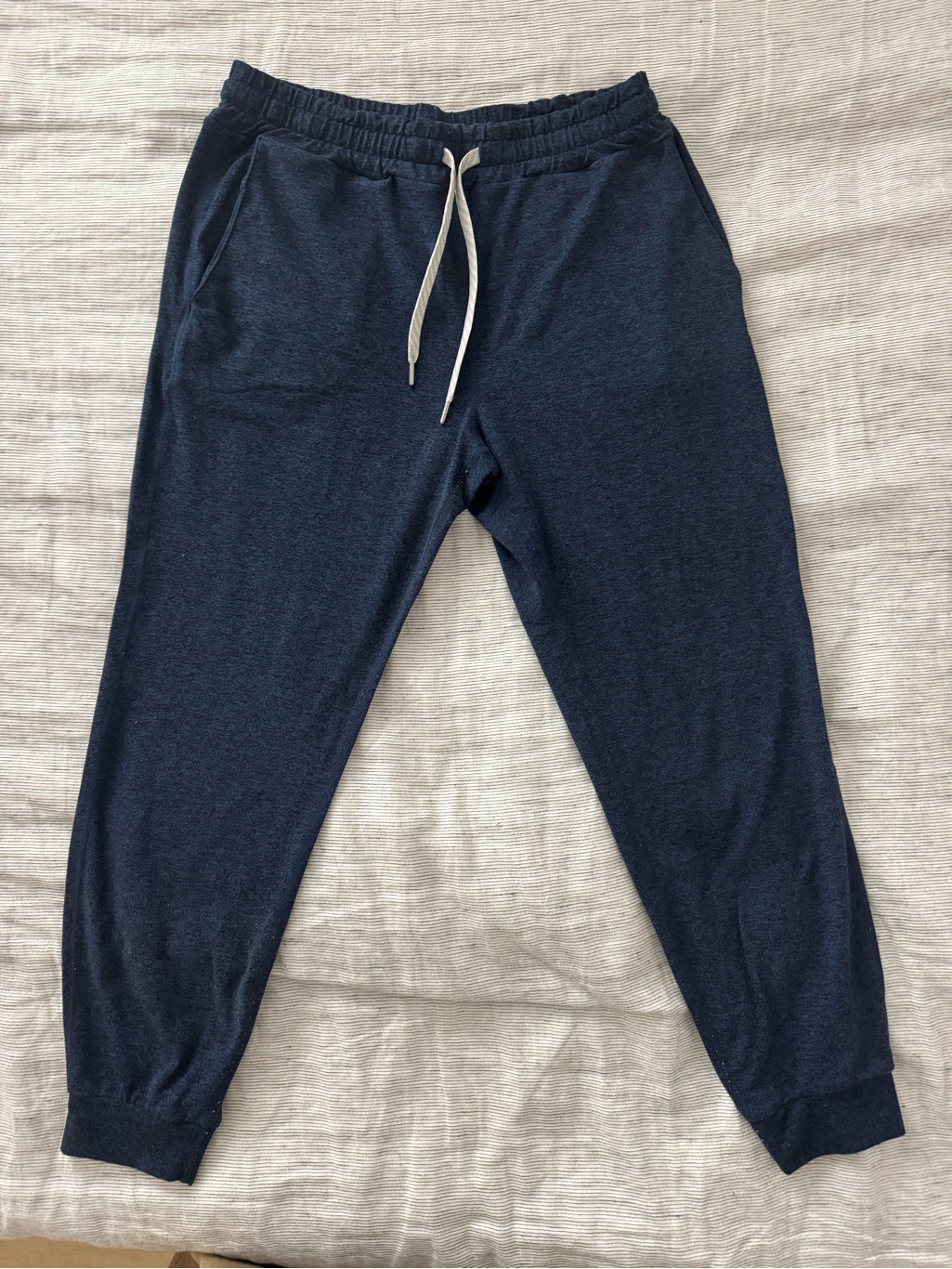 Women's. Vuori. Navy Drawstring Jogger Pants
